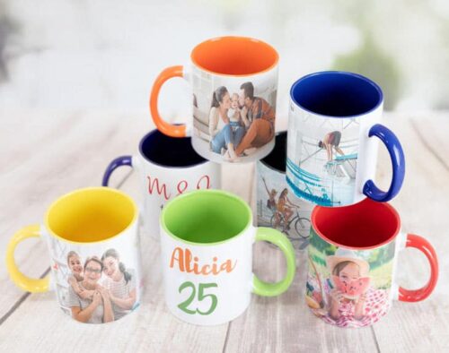 Mug 11 oz Fondo Color - Imagen 3
