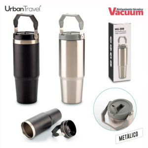 MUG METALICO ELVEN URBAN TRAVEL 900ML