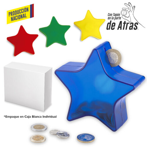 ALCANCIA ESTRELLA 16CM - PRODUCCION NACIONAL