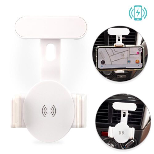 SOPORTE CON CARGADOR INALAMBRICO ROTATION - OFERTA